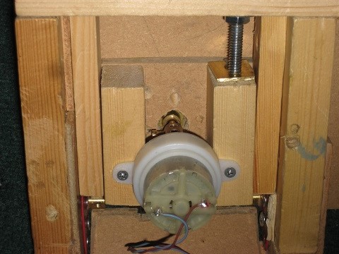 Drive Motor & Mounting Frame